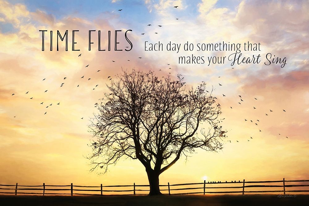 Time Flies art print by Lori Deiter for $57.95 CAD
