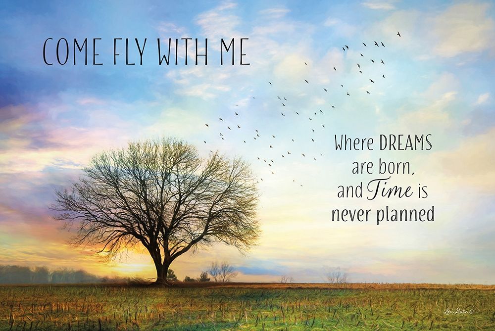 Come Fly with Me art print by Lori Deiter for $57.95 CAD