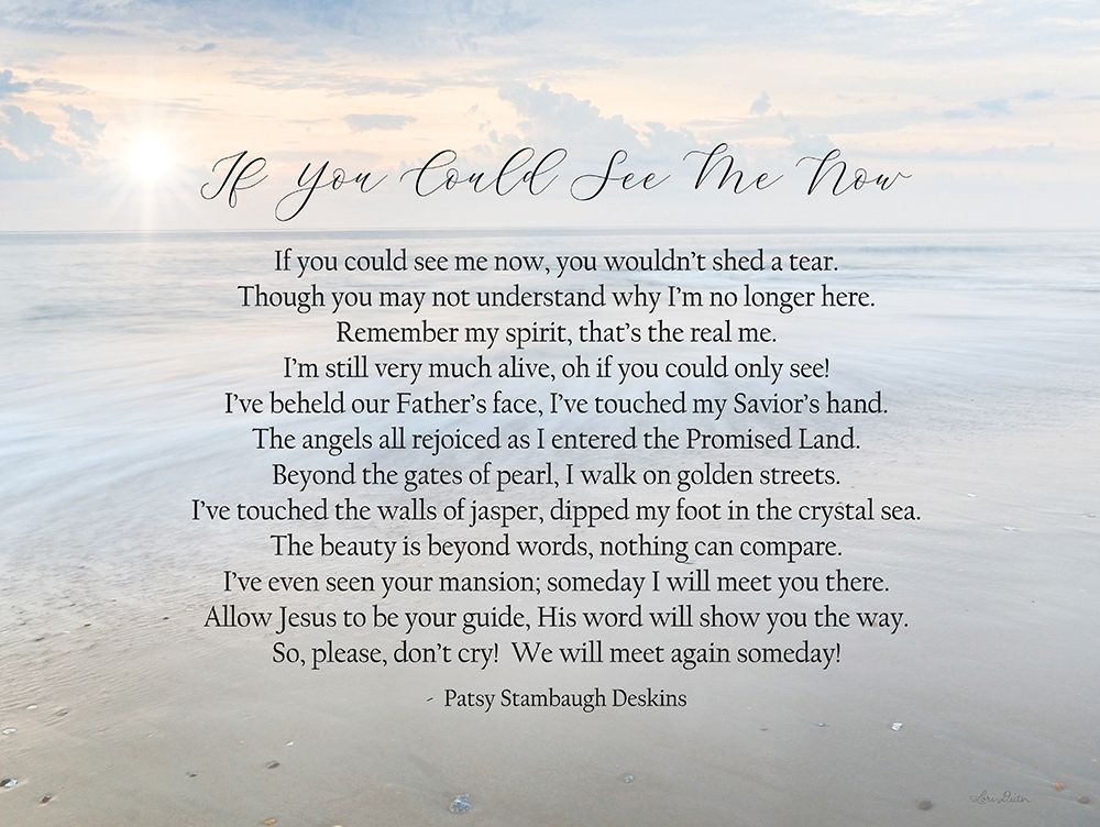 If You Could See Me Now - Ocean art print by Lori Deiter for $57.95 CAD