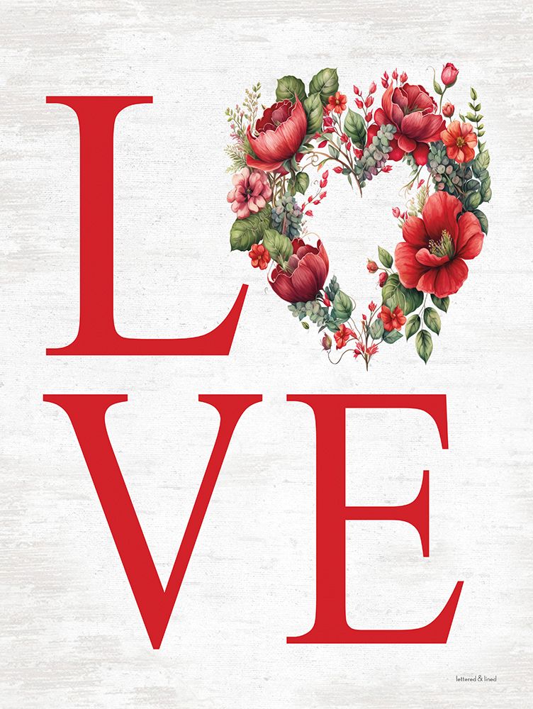 Love art print by lettered And lined for $57.95 CAD