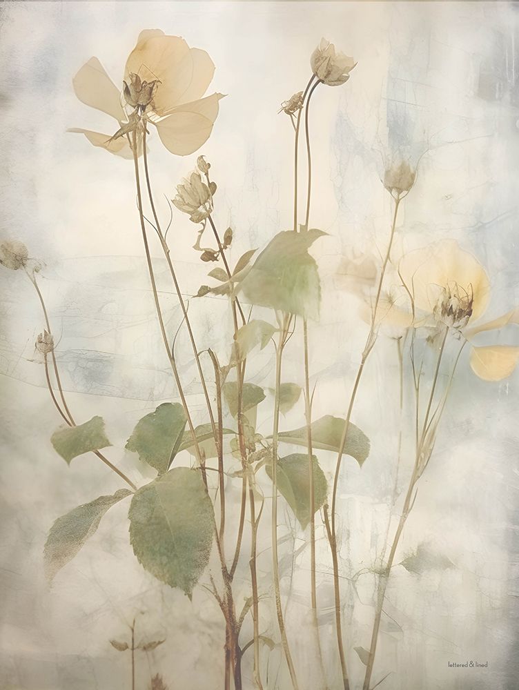 Flowers in the Breeze I art print by lettered And lined for $57.95 CAD