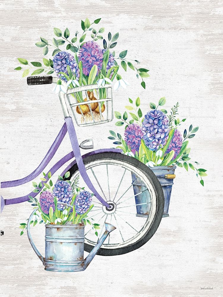 Hyacinth Harvest art print by Lettered and Lined for $57.95 CAD
