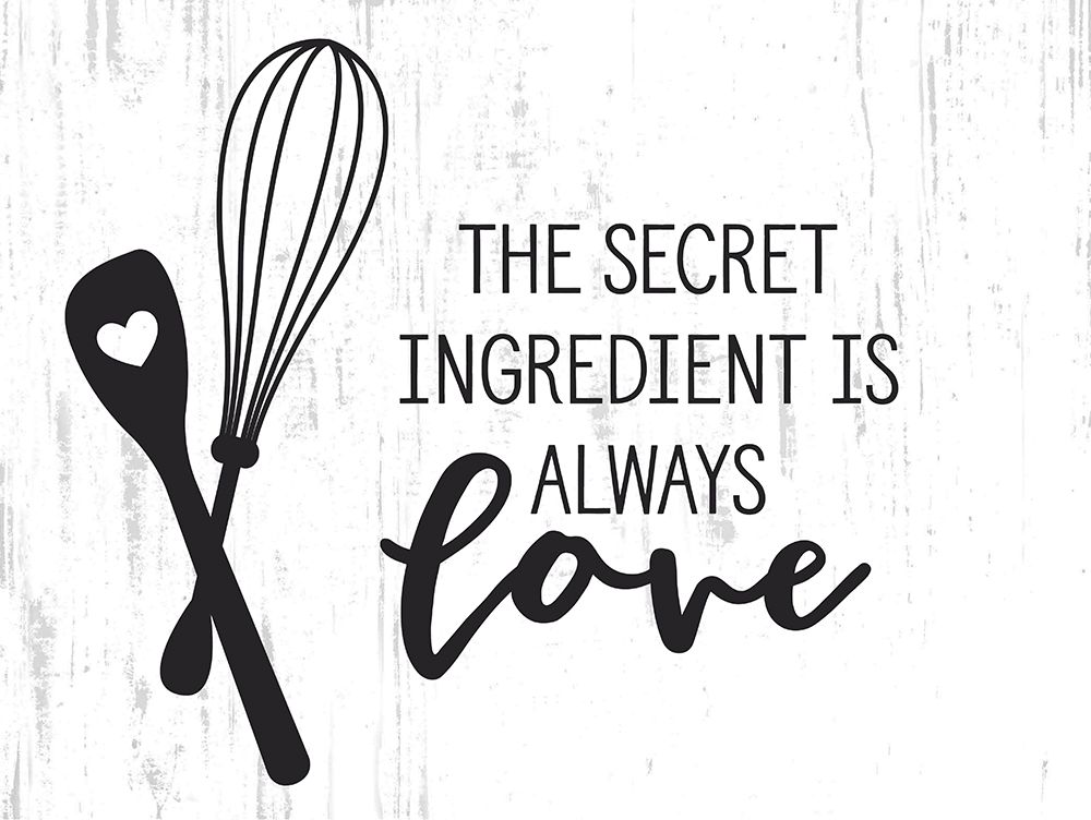 The Secret Ingredient art print by lettered And lined for $57.95 CAD