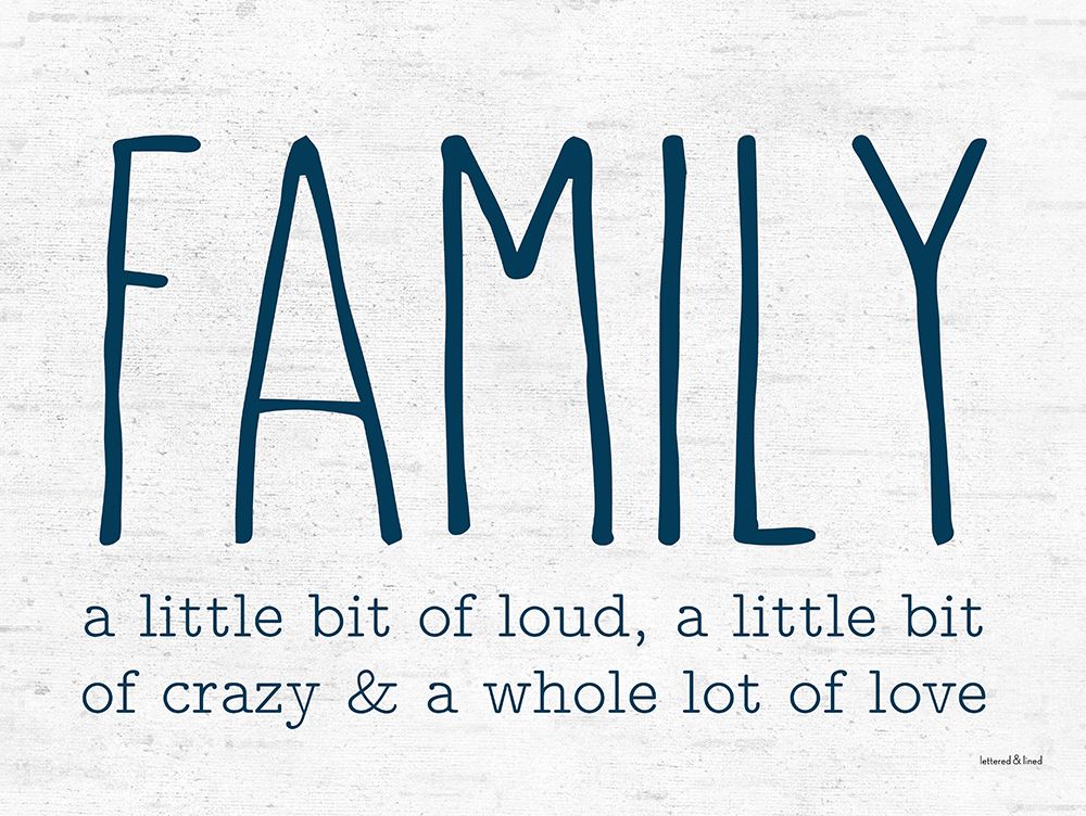 Family art print by lettered And lined for $57.95 CAD