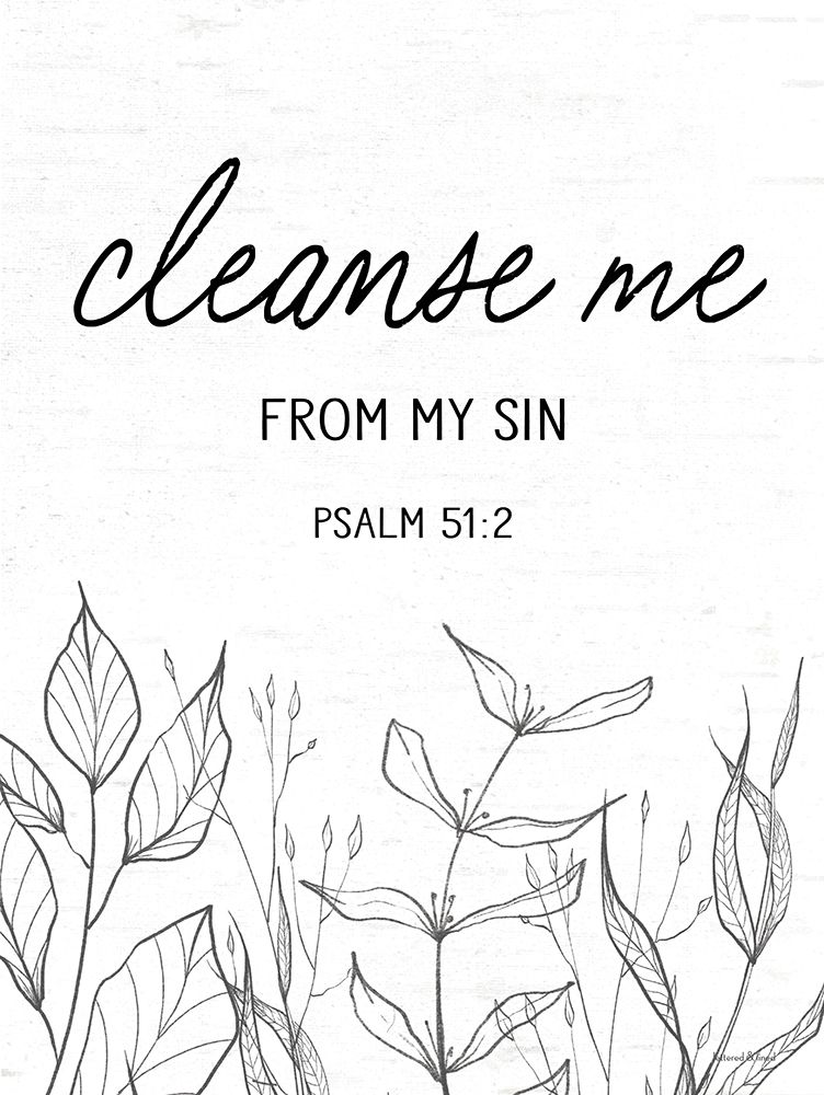 Cleanse Me art print by lettered And lined for $57.95 CAD