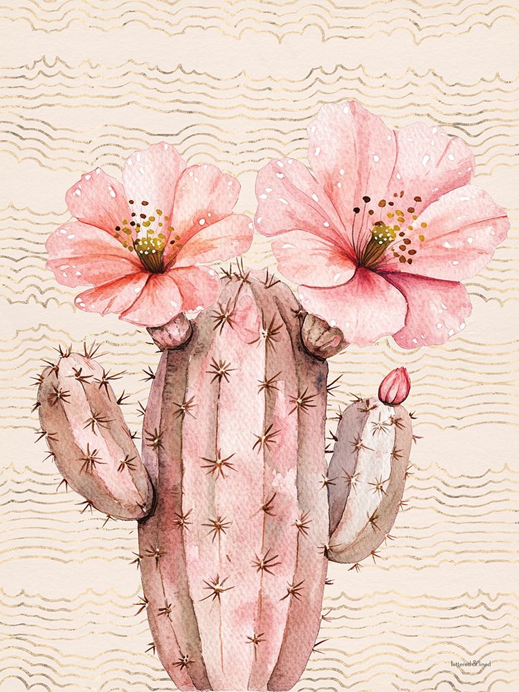 Cactus Charm II art print by lettered And lined for $57.95 CAD