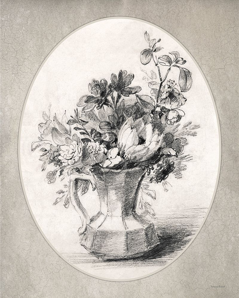 Vintage Floral Sketch art print by lettered And lined for $57.95 CAD