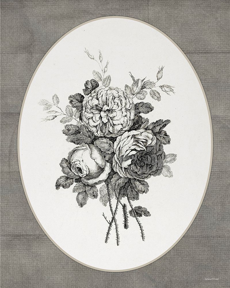 Vintage Blooms I art print by lettered And lined for $57.95 CAD