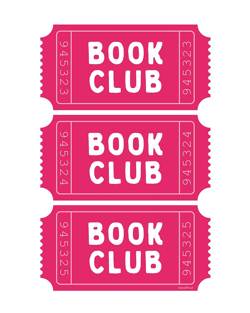 Book Club art print by lettered And lined for $57.95 CAD