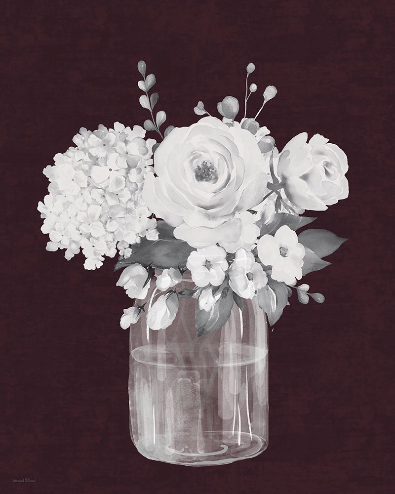 Petals of White art print by lettered And lined for $57.95 CAD