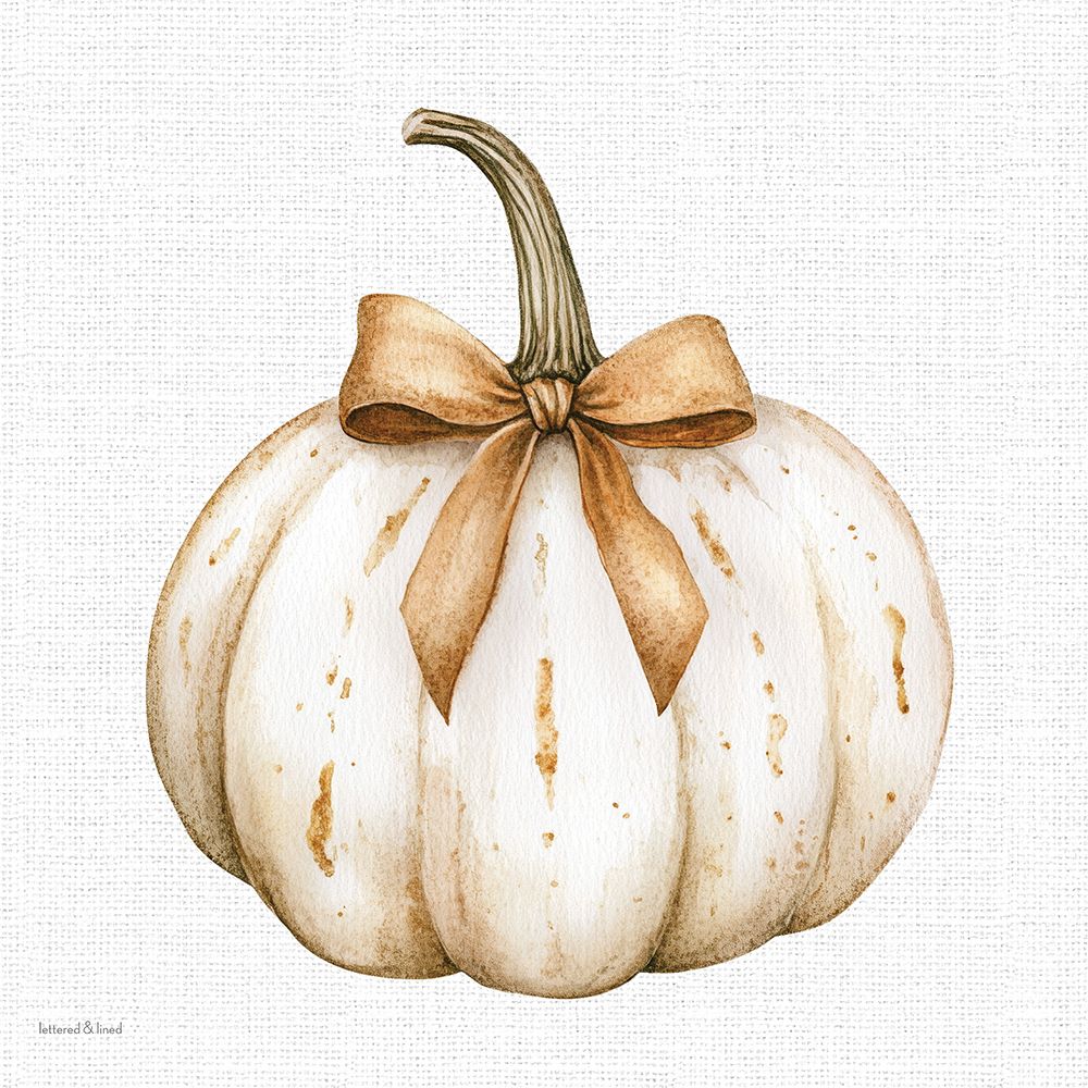 Autumn Bows 1 art print by lettered And lined for $57.95 CAD