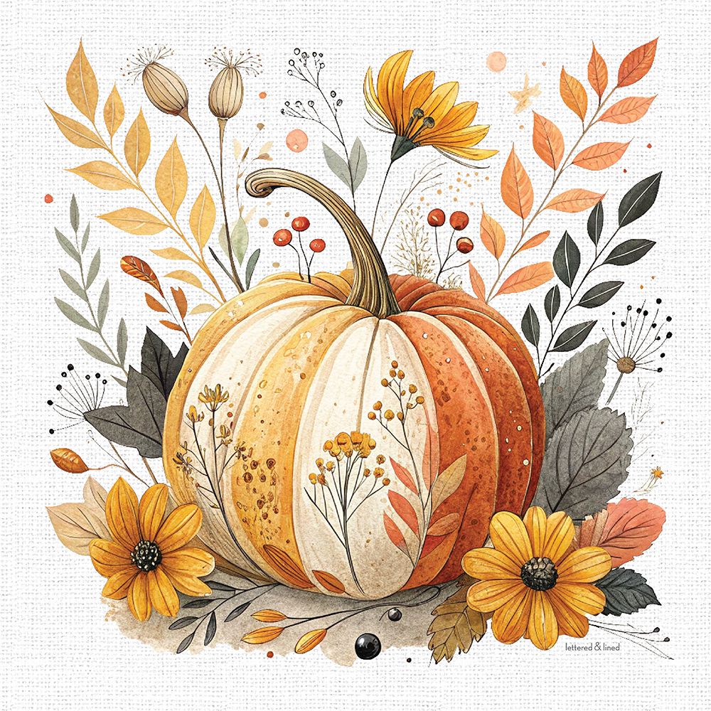 Blooming Harvest art print by lettered And lined for $57.95 CAD
