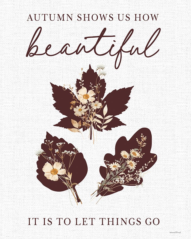 Beautiful Autumn art print by lettered And lined for $57.95 CAD