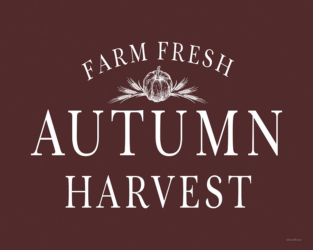 Autumn Harvest art print by lettered And lined for $57.95 CAD