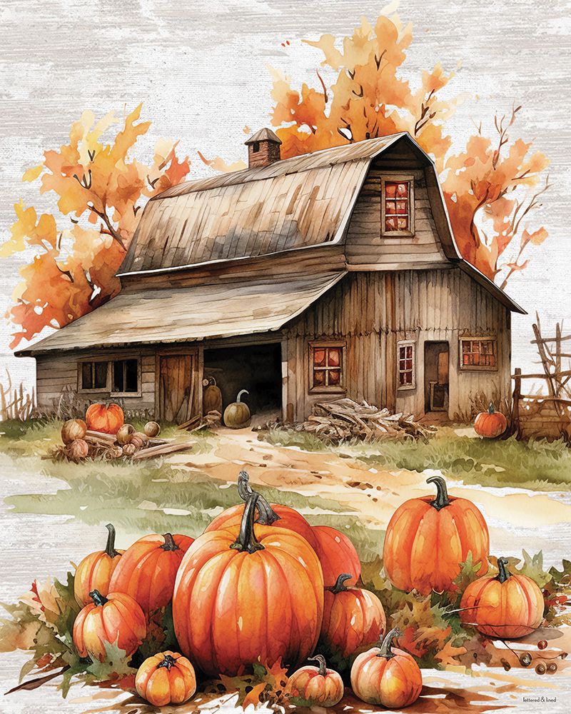Harvest Homestead art print by lettered And lined for $57.95 CAD