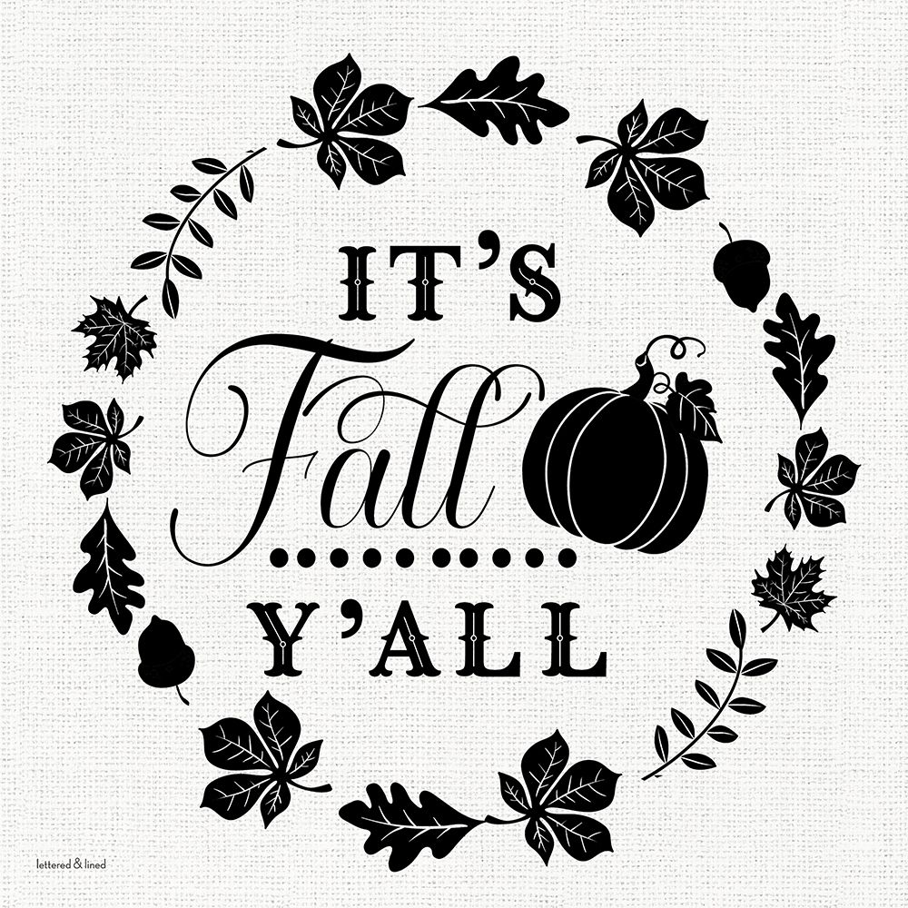 Its Fall art print by lettered And lined for $57.95 CAD
