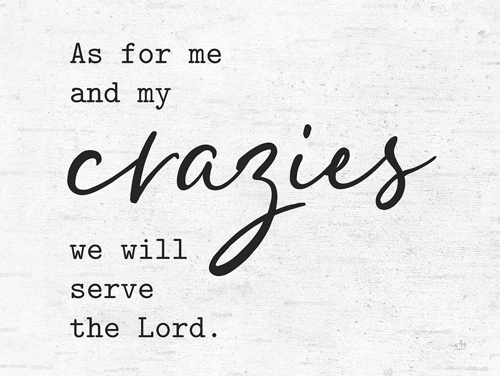 Me and My Crazies art print by lettered And lined for $57.95 CAD