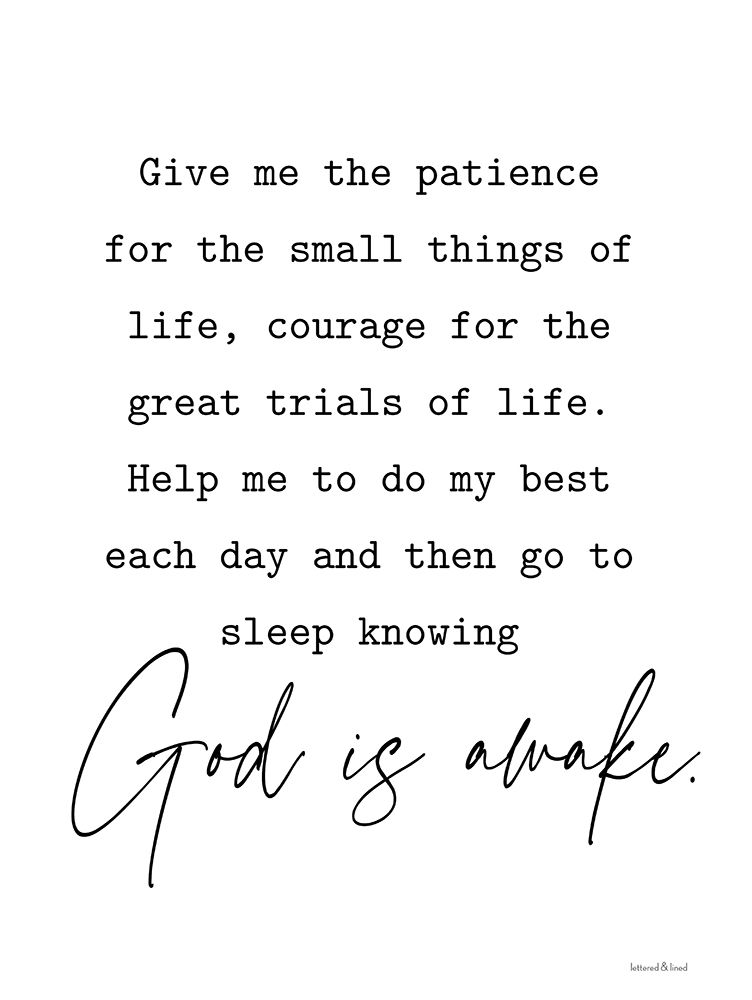 God is Awake art print by lettered And lined for $57.95 CAD
