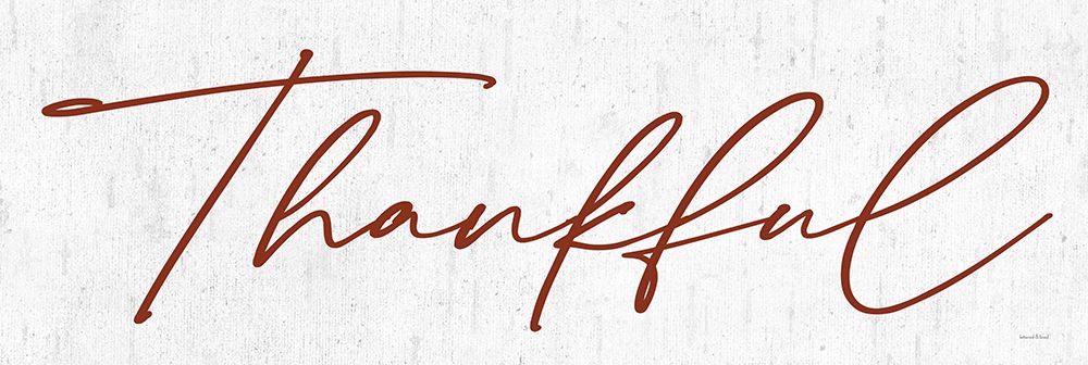 Thankful art print by lettered And lined for $57.95 CAD