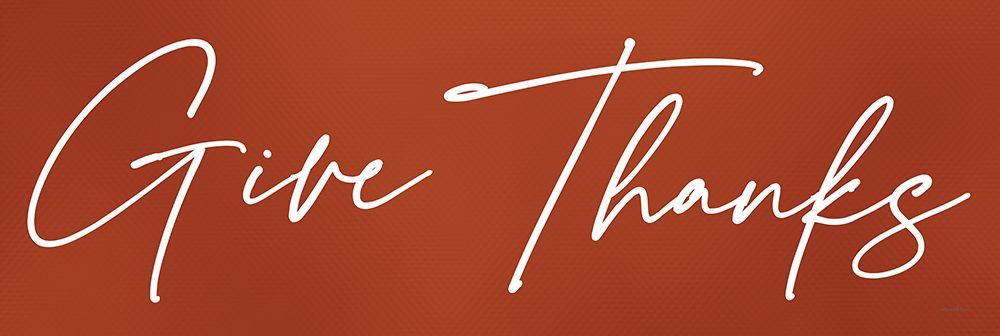 Give Thanks art print by lettered And lined for $57.95 CAD