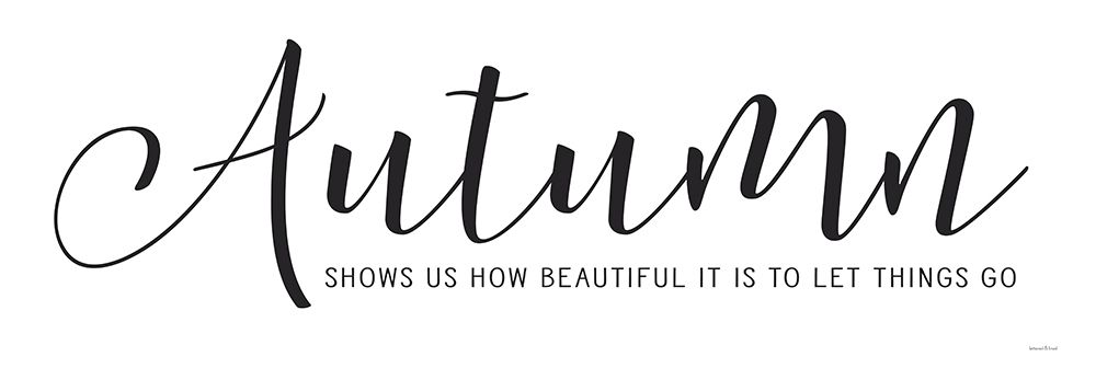 Autumn art print by lettered And lined for $57.95 CAD