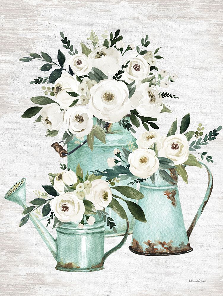 Charming Flowers art print by lettered And lined for $57.95 CAD
