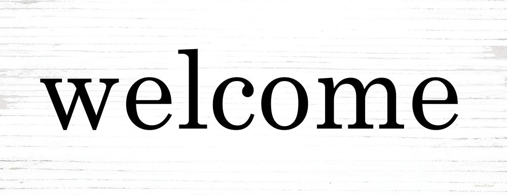 Welcome art print by Lettered and Lined for $57.95 CAD