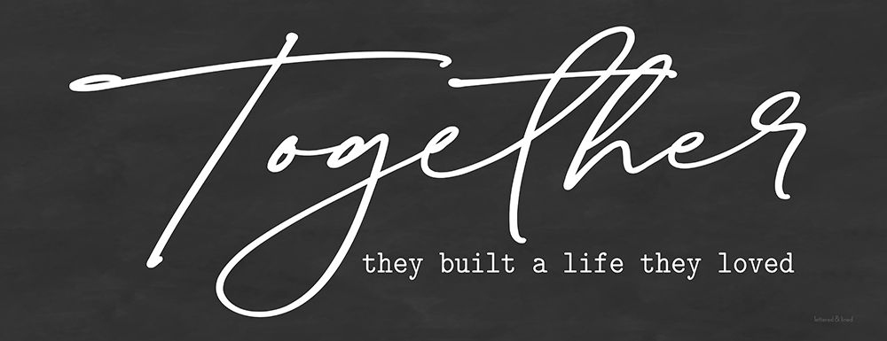 Together art print by lettered And lined for $57.95 CAD