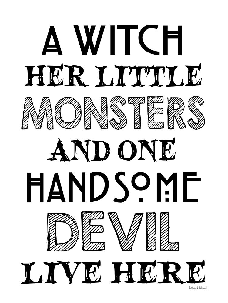 A Witch art print by Lettered and Lined for $57.95 CAD
