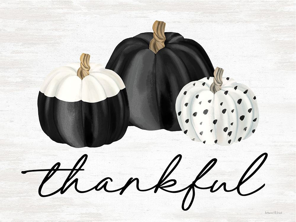 Thankful art print by Lettered And Lined for $57.95 CAD