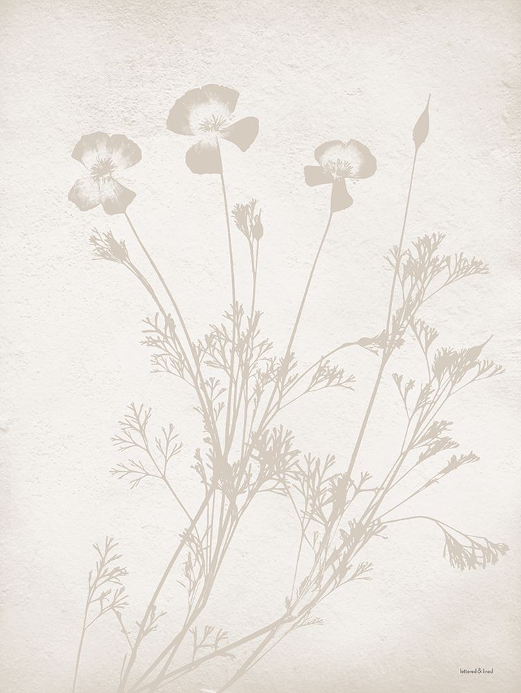 Floral Silhouette II art print by lettered And lined for $57.95 CAD