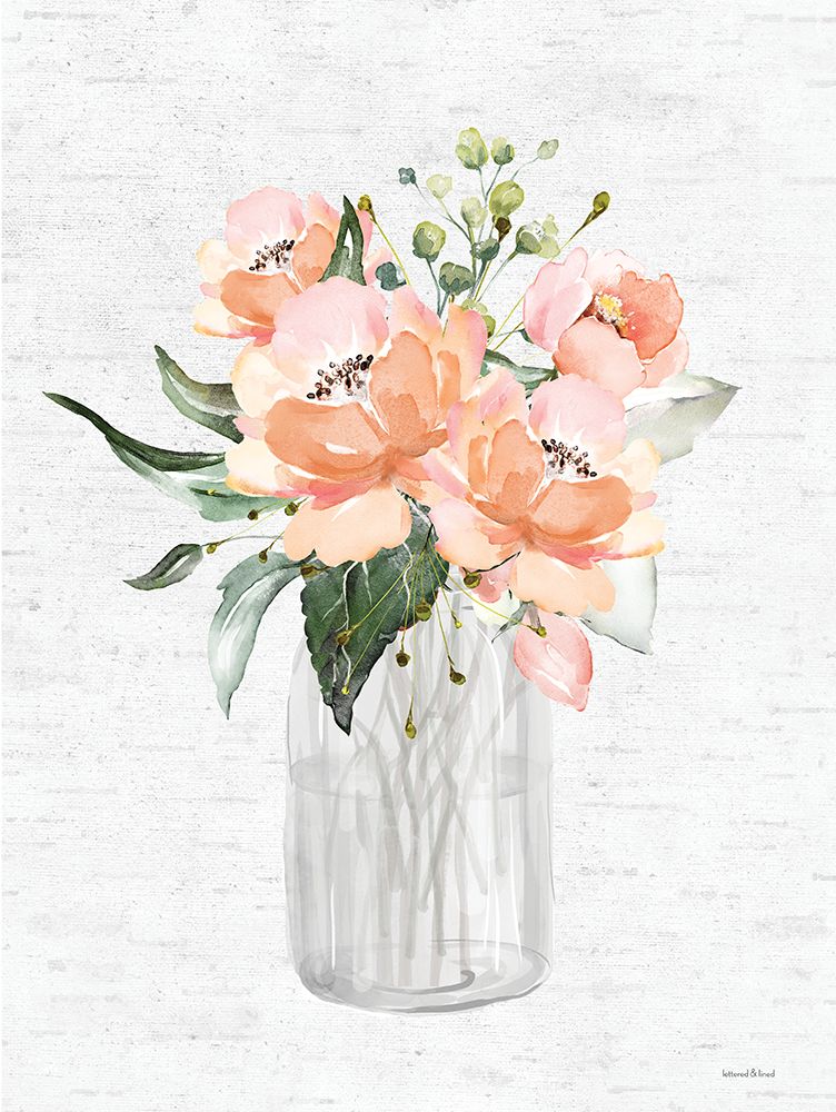 Spring Floral I art print by Lettered And Lined for $57.95 CAD