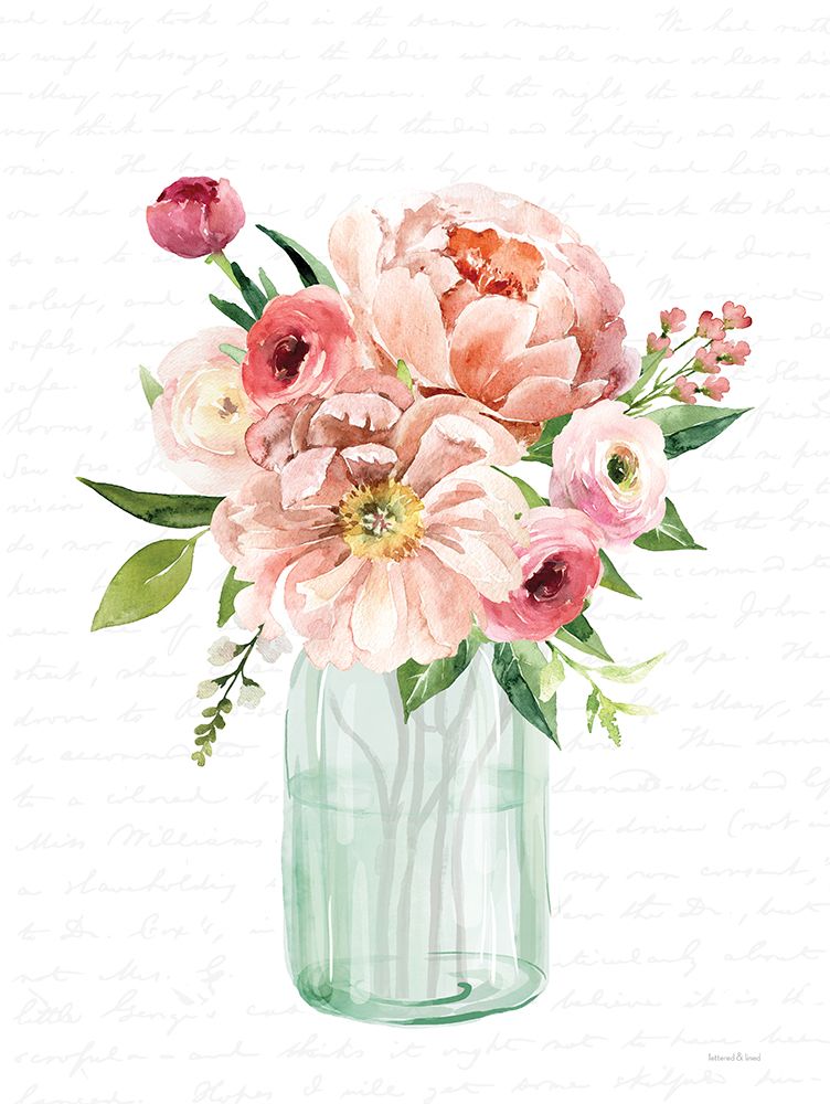 Spring Floral II art print by Lettered And Lined for $57.95 CAD