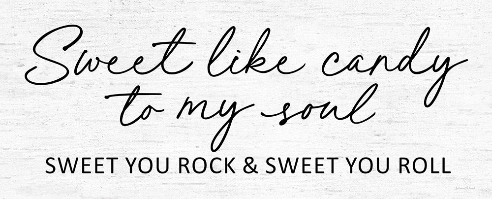 Sweet Like Candy art print by lettered And lined for $57.95 CAD