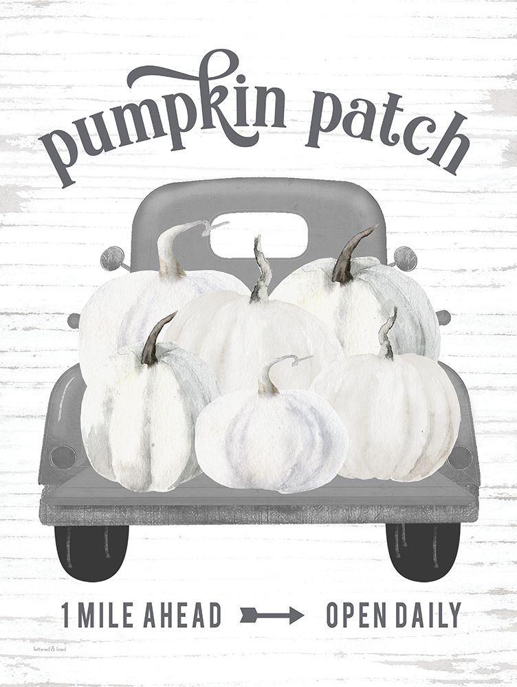 Pumpkin Patch art print by lettered And lined for $57.95 CAD