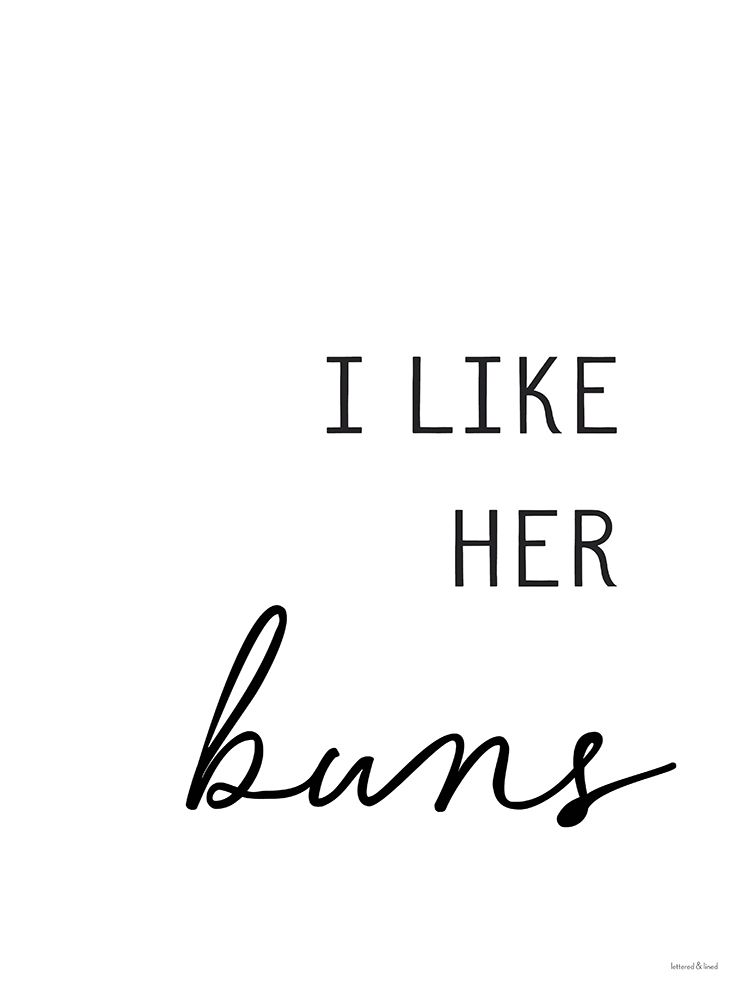 Guns and Buns 2 art print by Lettered And Lined for $57.95 CAD