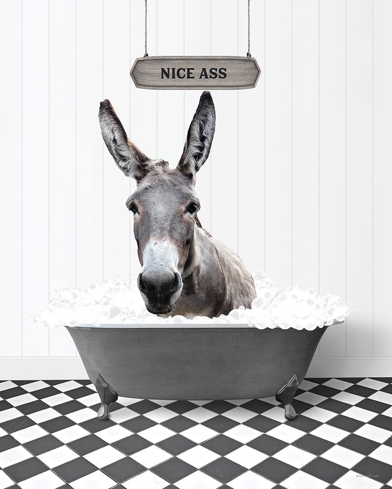 Nice Ass art print by Lettered And Lined for $57.95 CAD