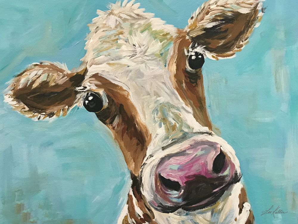 Mr. Moo Moo art print by Lee Keller for $57.95 CAD