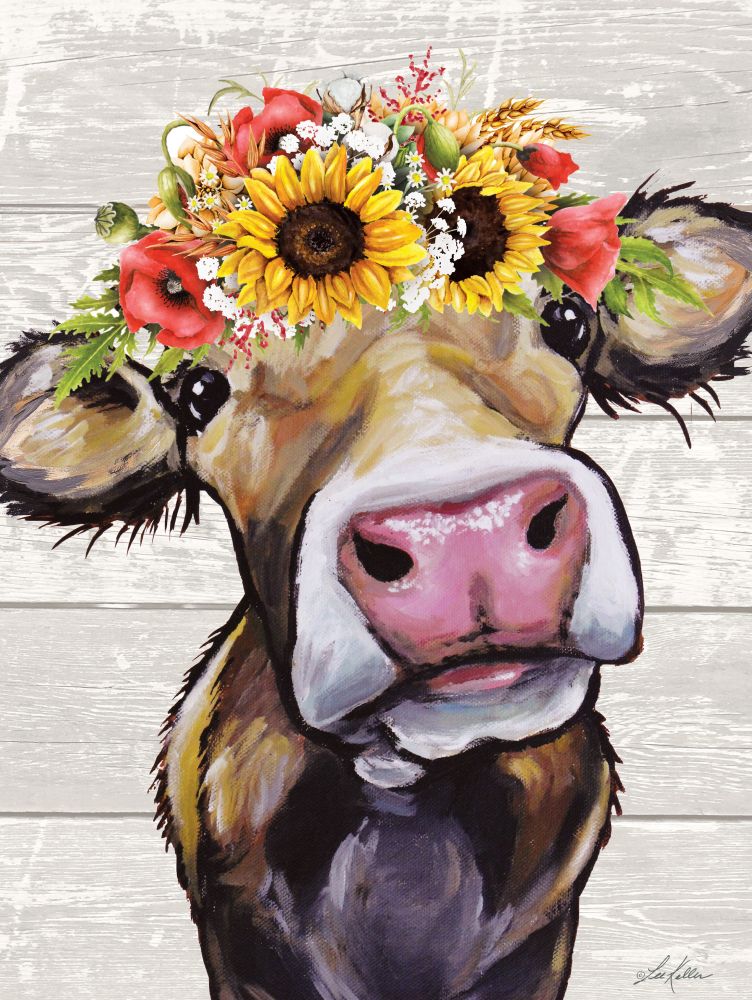 Sunflower Hazel art print by Lee Keller for $57.95 CAD