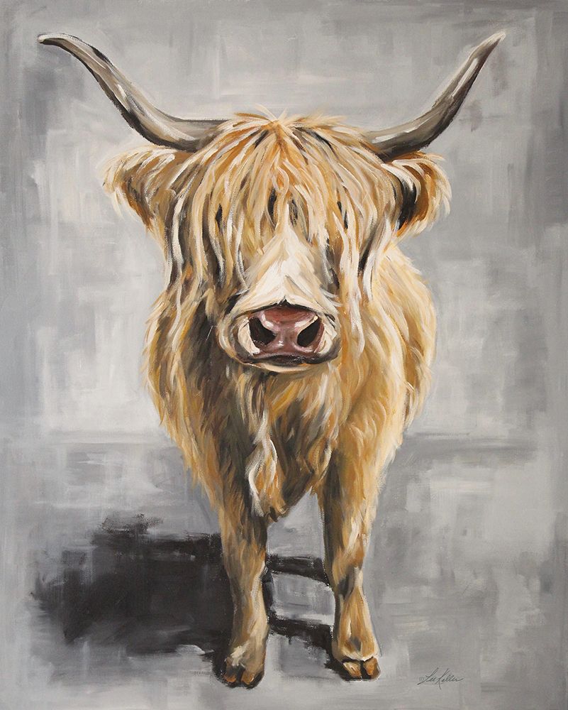 Harry the Highland Cow art print by Lee Keller for $57.95 CAD