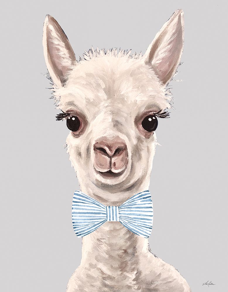 Baby Boy Alpaca art print by Lee Keller for $57.95 CAD