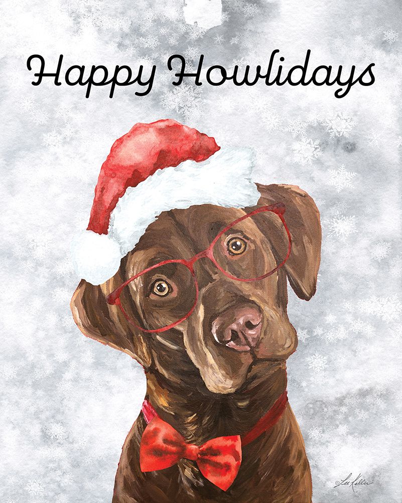 Happy Howlidays art print by Lee Keller for $57.95 CAD