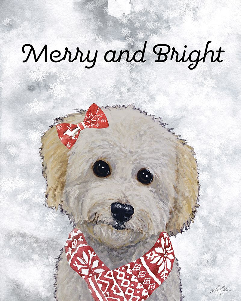 Merry and Bright art print by Lee Keller for $57.95 CAD