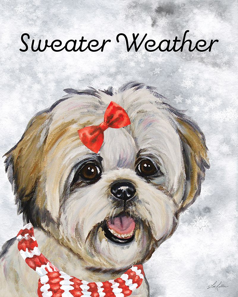 Sweater Weather art print by Lee Keller for $57.95 CAD