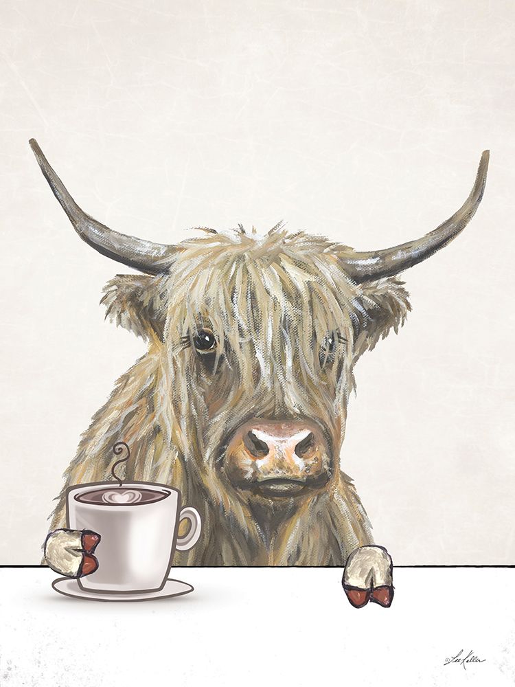 Good Morning Highland art print by Lee Keller for $57.95 CAD