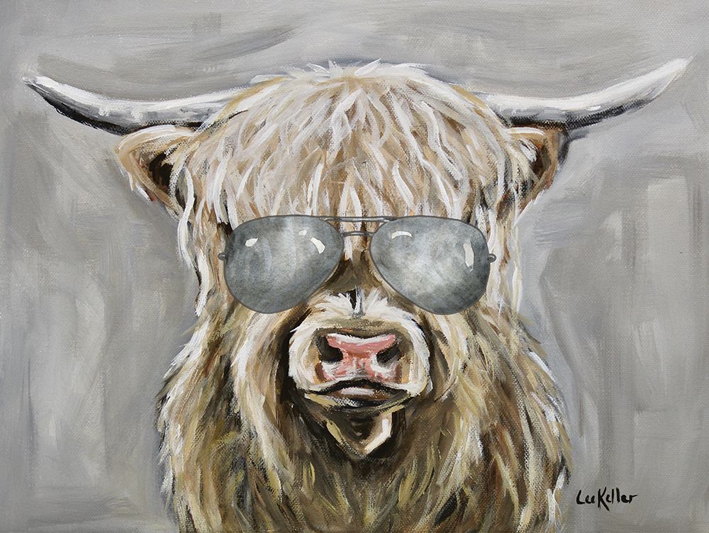 Hamish with Sunglasses art print by Lee Keller for $57.95 CAD