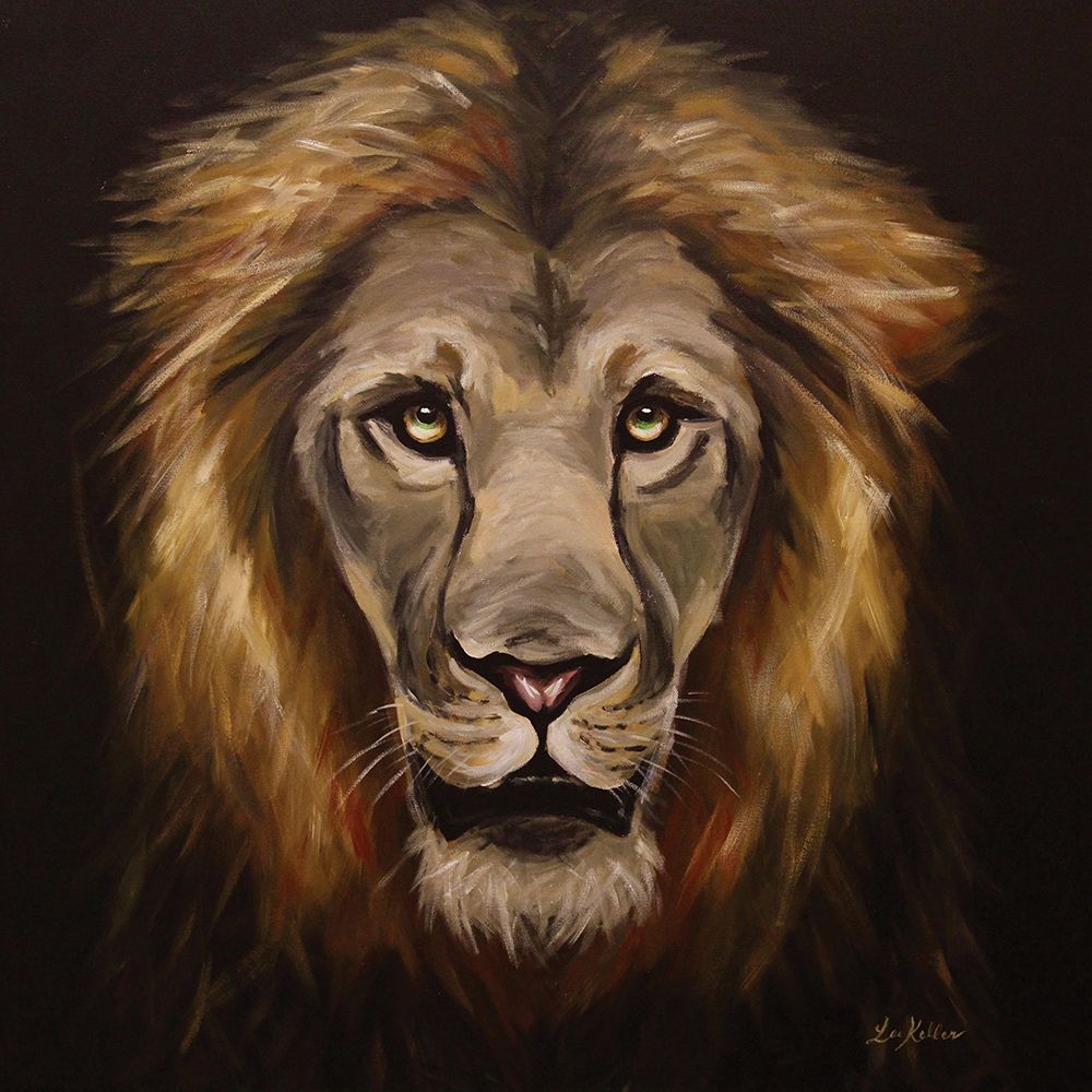 Shumba the Lion art print by Lee Keller for $57.95 CAD