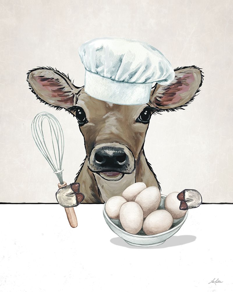 Cow Baker art print by Lee Keller for $57.95 CAD