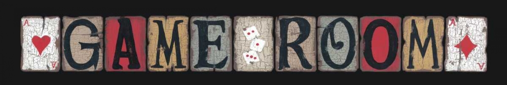 Game Room art print by Linda Spivey for $57.95 CAD