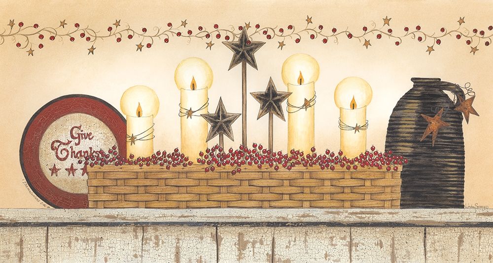Give Thanks art print by Linda Spivey for $57.95 CAD